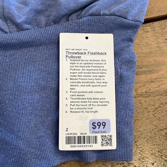 Lululemon Throwback Flashback Pullover 2 - Picture 4 of 8